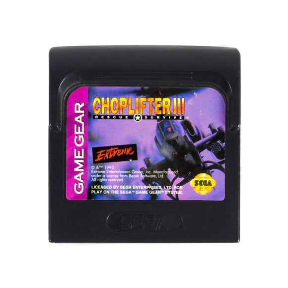 Choplifter III (Sega Game Gear)