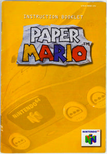 Paper Mario [Manual] (Nintendo 64 / N64)