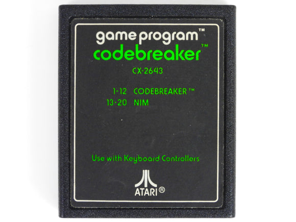 Codebreaker [Text Label] (Atari 2600)