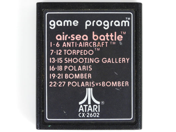 Air-Sea Battle [Text Label] (Atari 2600)