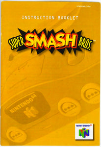 Super Smash Bros. [Manual] (Nintendo 64 / N64)