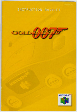007 GoldenEye [Manual] (Nintendo 64 / N64)