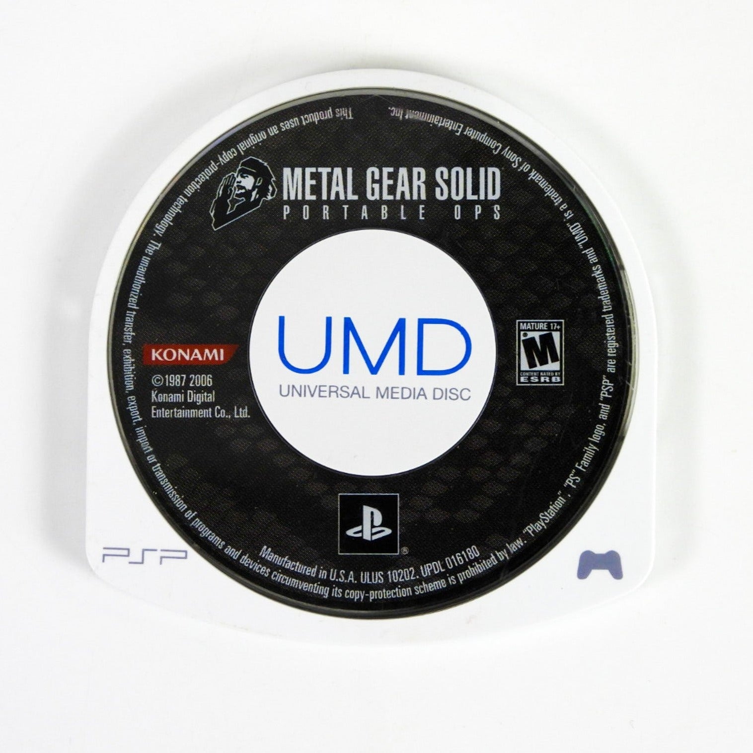 Metal Gear Solid Portable Ops (PlayStation Portable / PSP) – Retro MTL