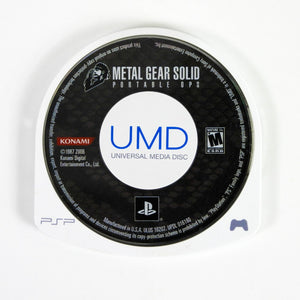 Metal Gear Solid Portable Ops (Playstation Portable / PSP)