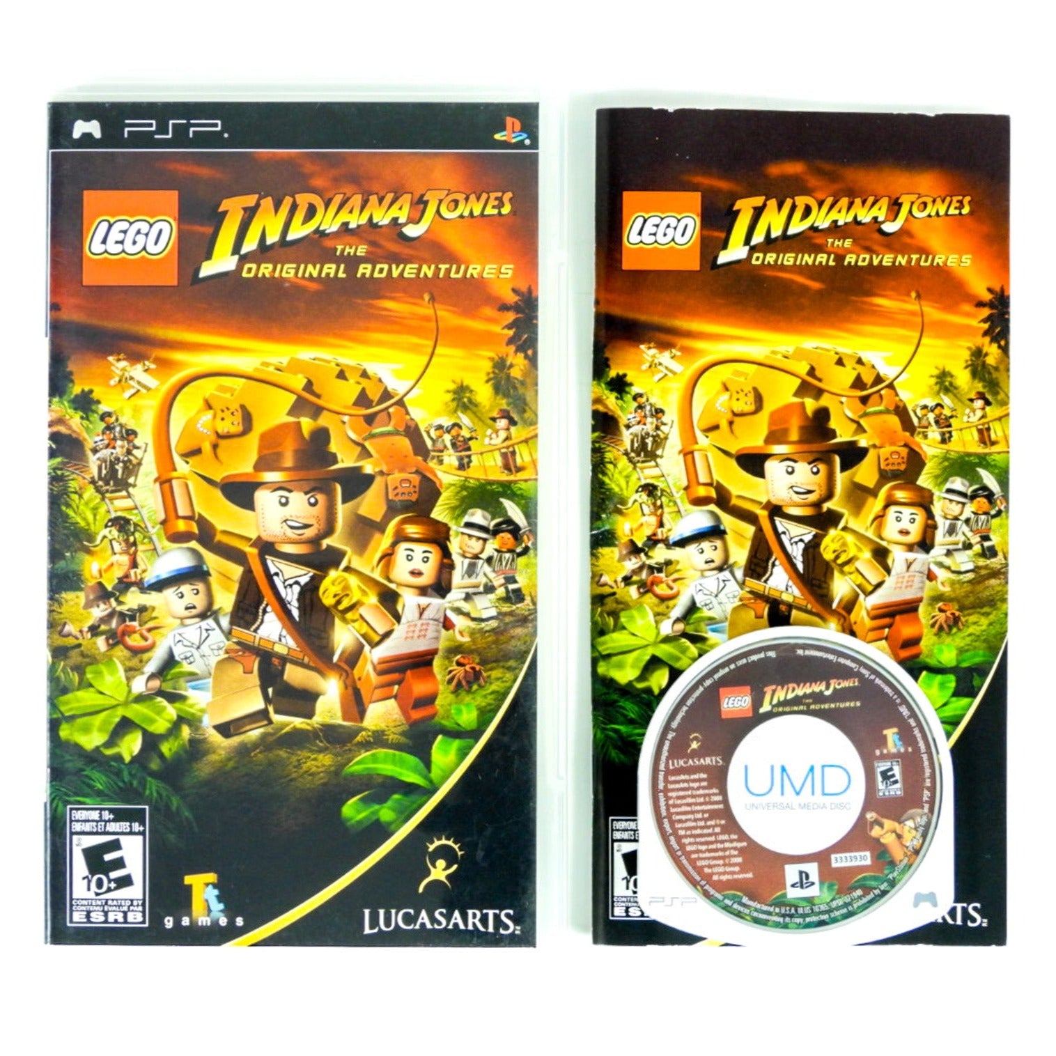 games indiana jones lego LEGO Indiana Jones The Original Adventures (PlayStation Portable / PSP