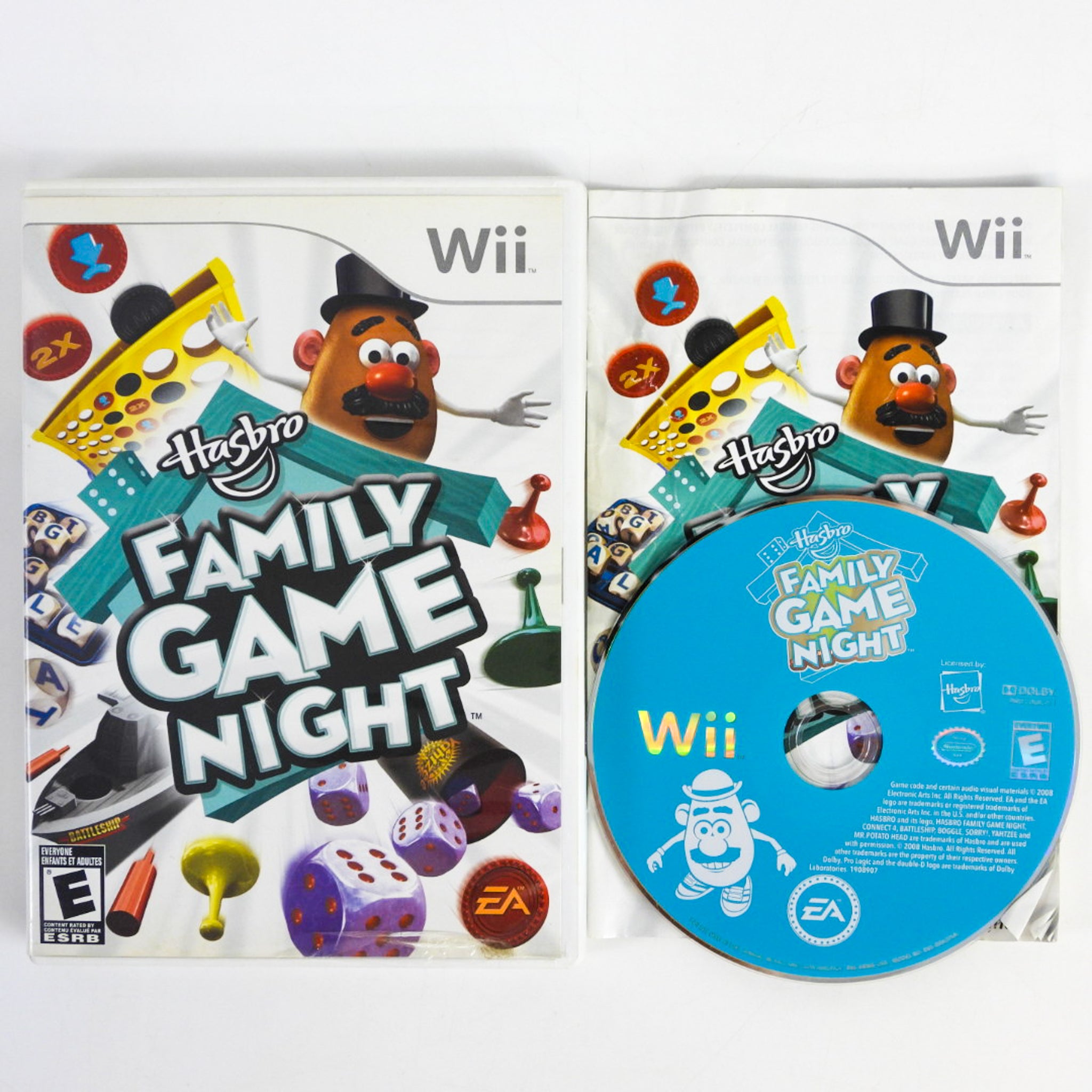 Hasbro Family Game Night (Nintendo Wii) – Retro MTL