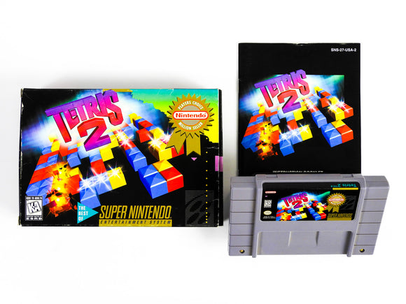 Tetris 2 [Player's Choice] (Super Nintendo / SNES)