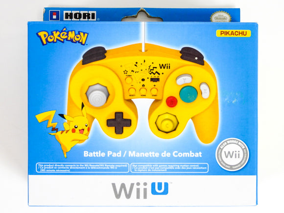 Pikachu Battle Pad [Hori] (Nintendo Wii U)