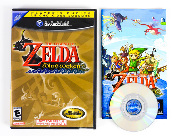Zelda Wind Waker [Not For Resale] [Player's Choice] (Nintendo Gamecube)