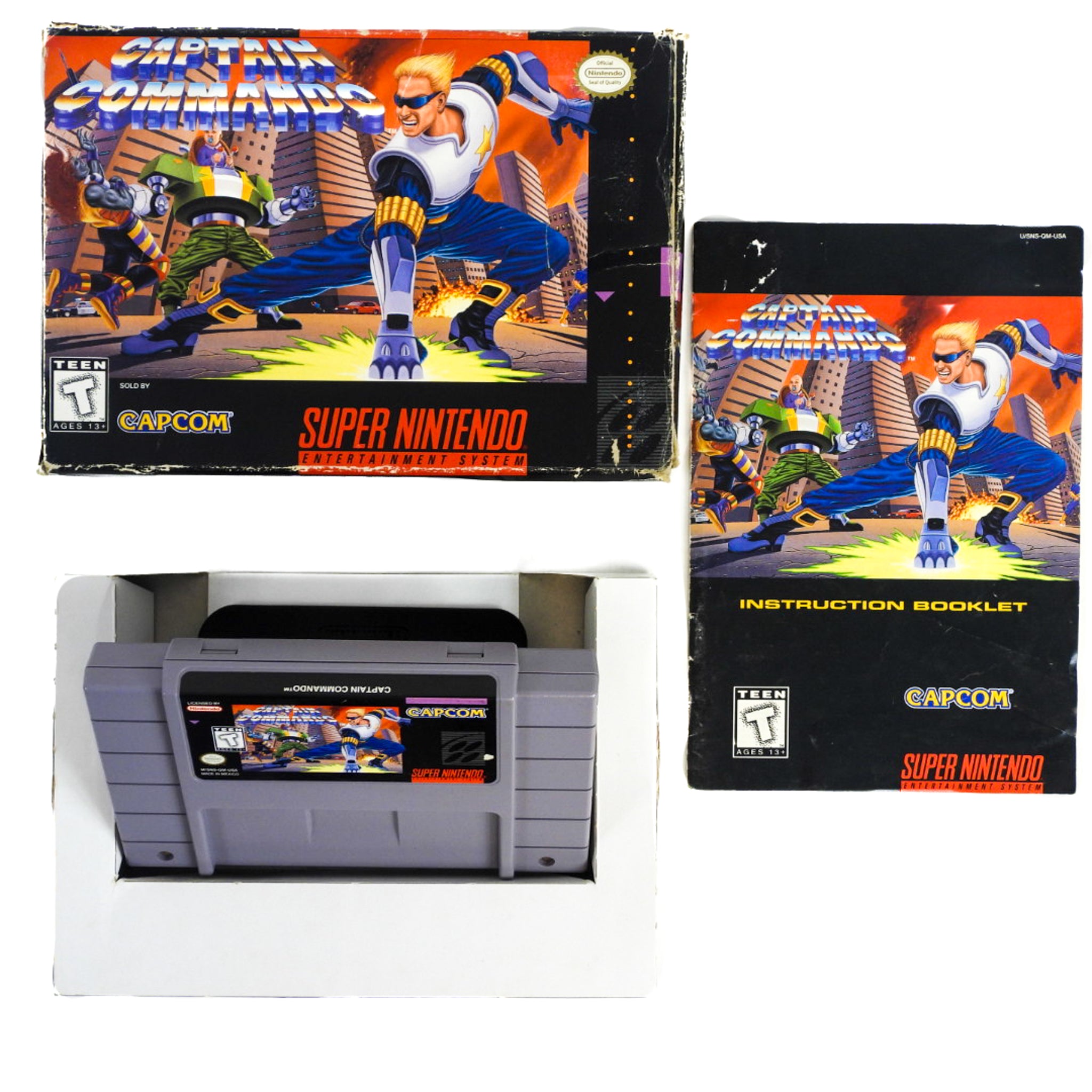 Captain Commando (Super Nintendo / SNES) – Retro MTL