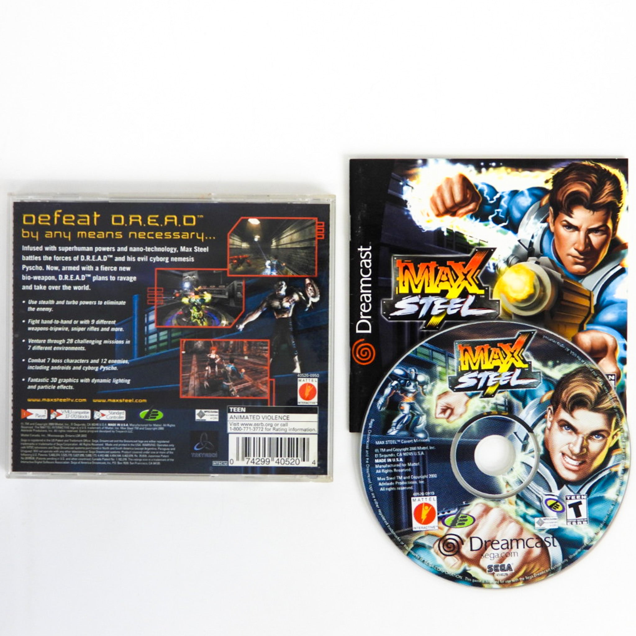 Max Steel Covert Missions (Sega Dreamcast)