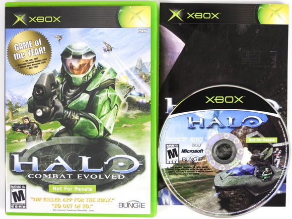 Halo: Combat Evolved [Game Of The Year] [Not For Resale] (Xbox)