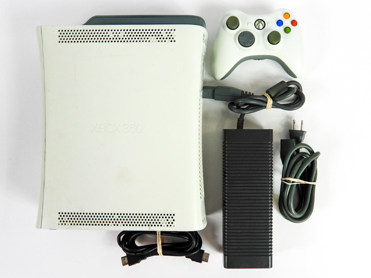 White Xbox 360 60GB System (Xbox 360) RetroMTL