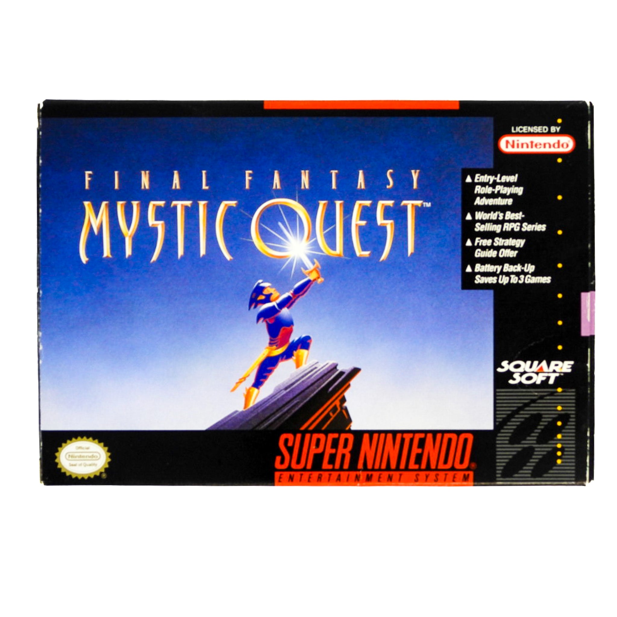 Final Fantasy Adventure Mystic Quest Nintendo Switch فقرة Retro