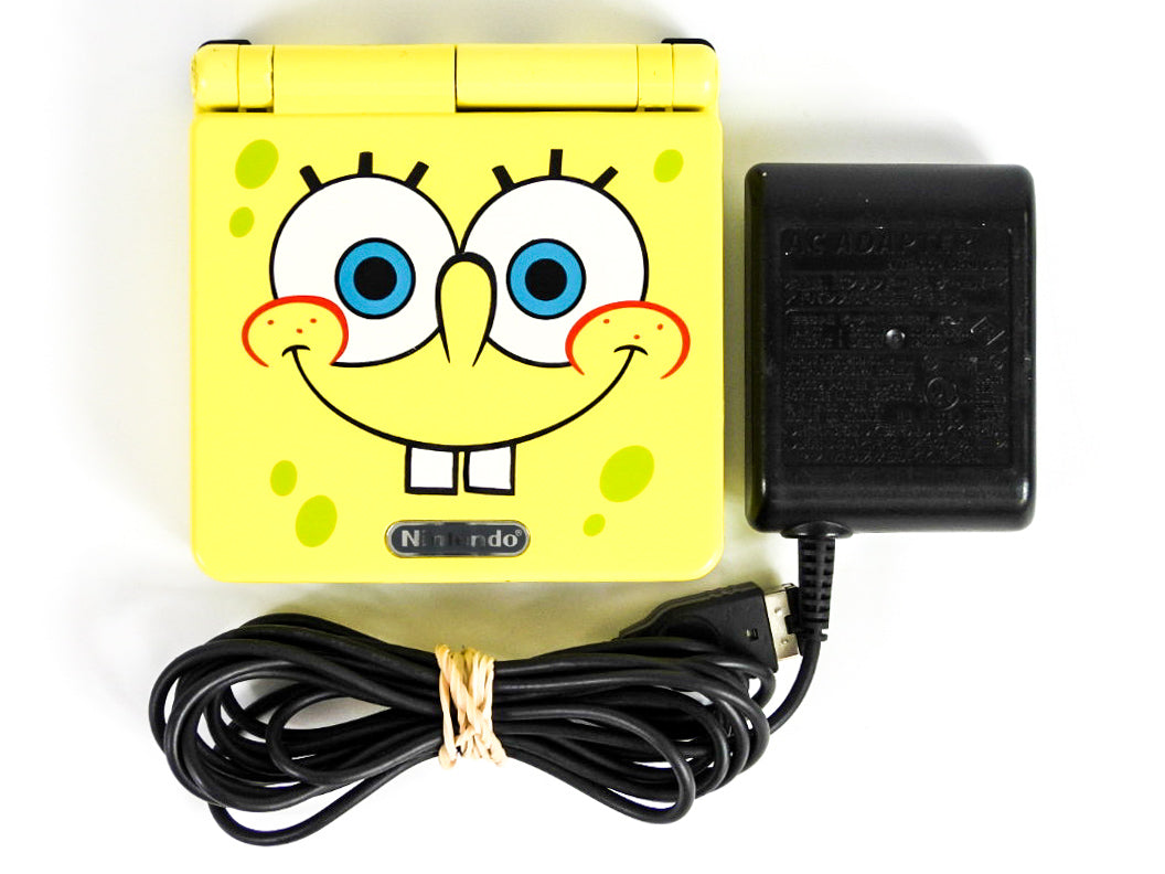 Game Boy Advance SP Console: Limited Edition Spongebob Squarepants, Lot  #29242