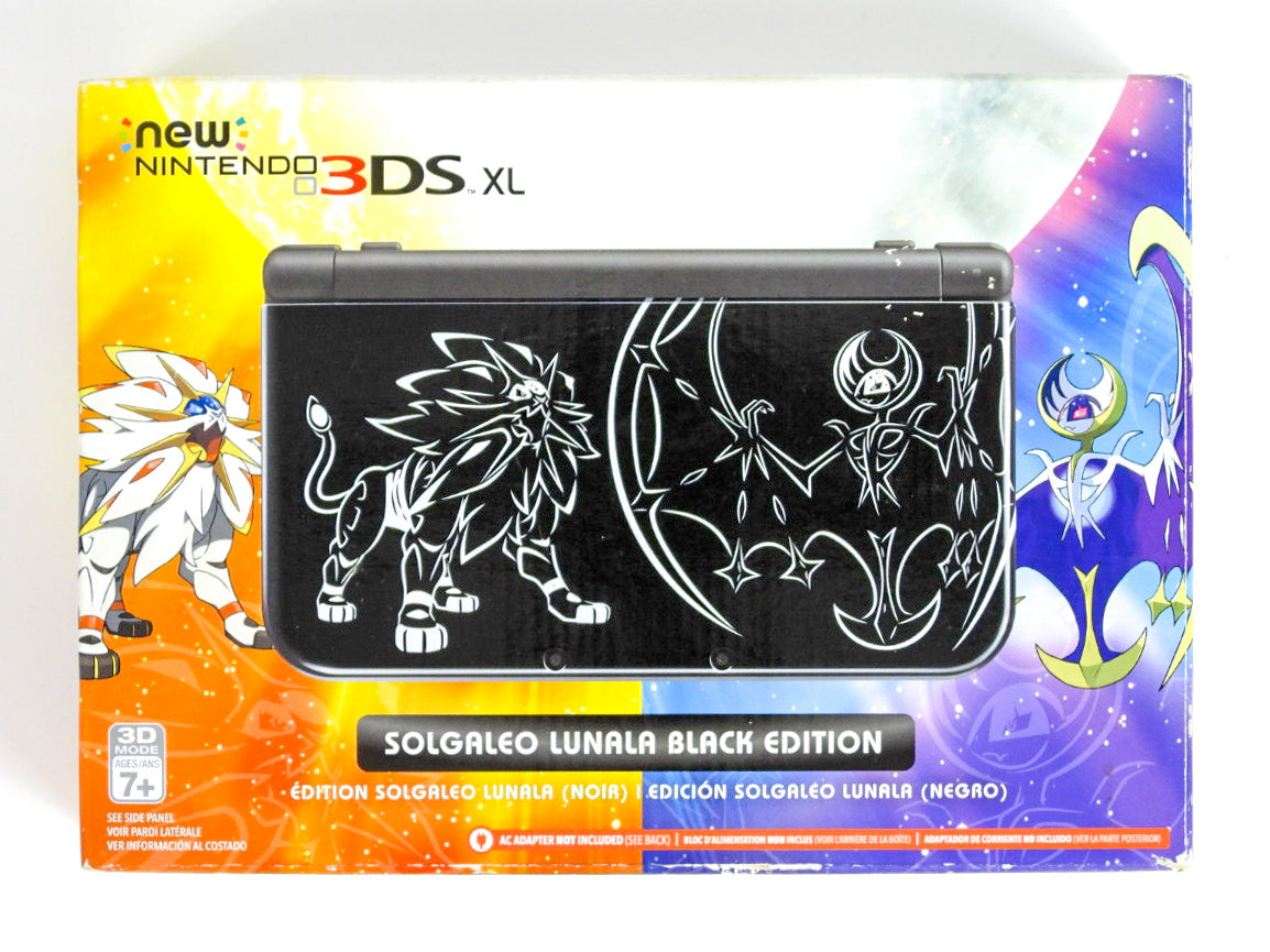 New Nintendo 3DS XL System [Solgaleo Lunala Black Edition] – Retro MTL