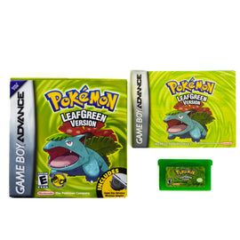 Pokemon LeafGreen Version (Nintendo Game Boy Advance / GBA)