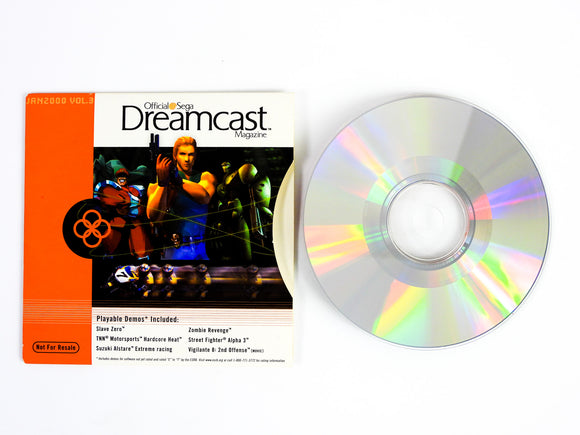 Official Sega Dreamcast Magazine Demo Disc Vol. 3 (Sega Dreamcast)