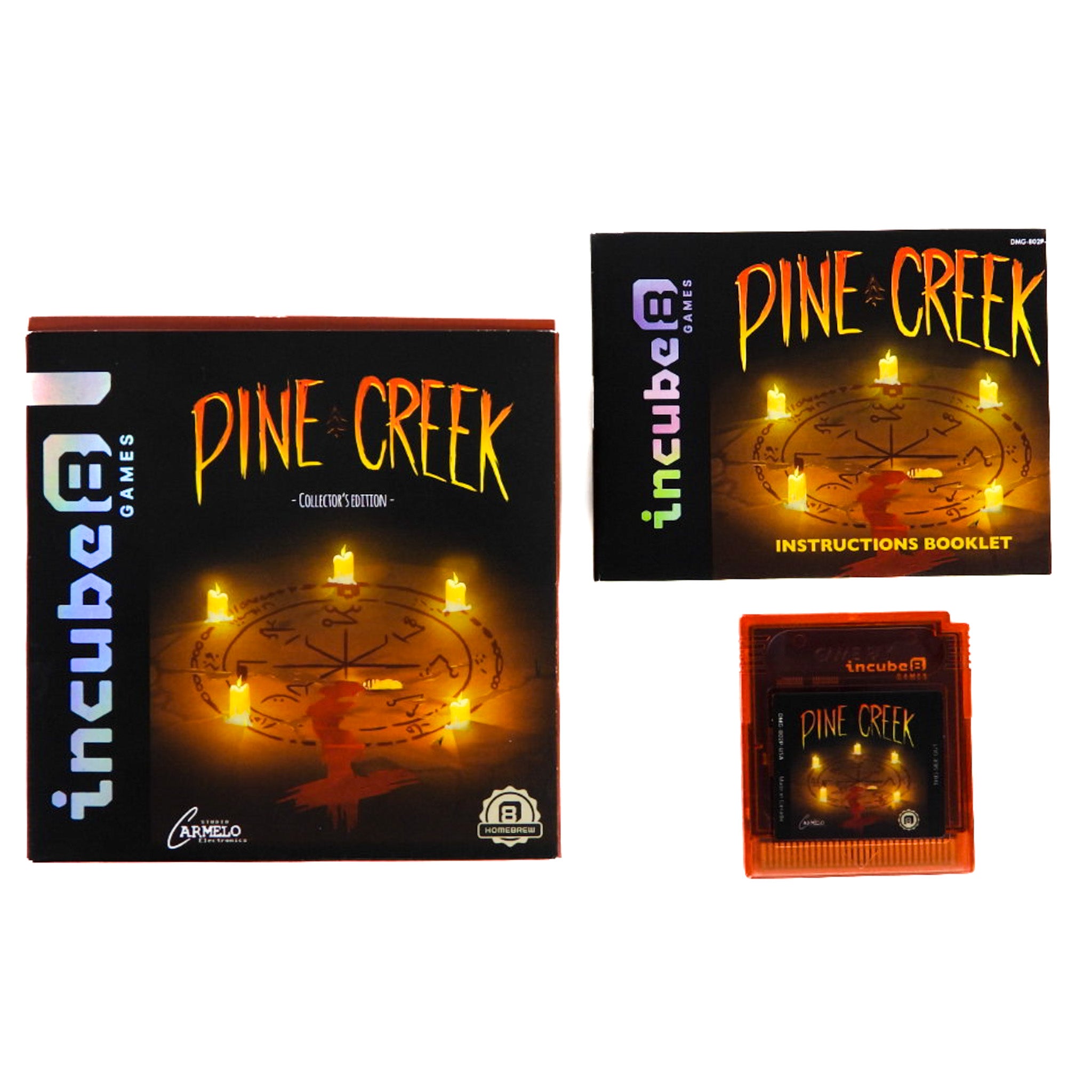 Pine Creek [incube8 Games] [Collector's Edition] (Nintendo Game Boy Color / GBC)