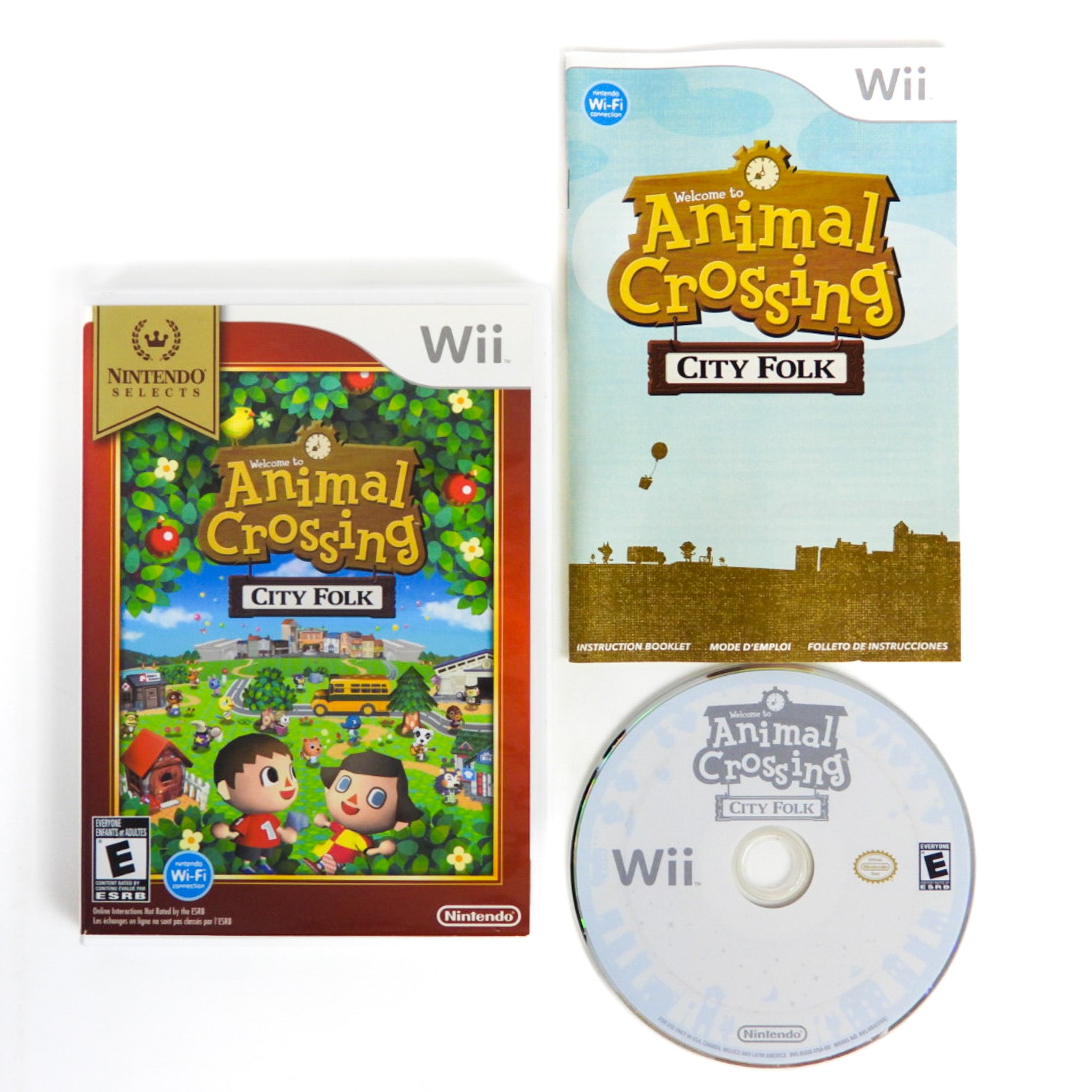 Animal Crossing City Folk [Nintendo Selects] (Nintendo Wii)