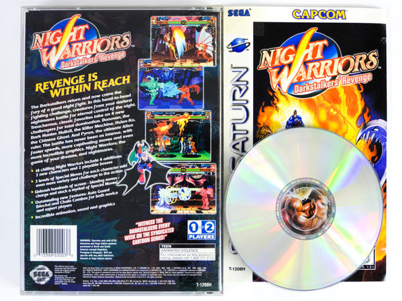 Night Warriors Darkstalkers' Revenge (Sega Saturn)