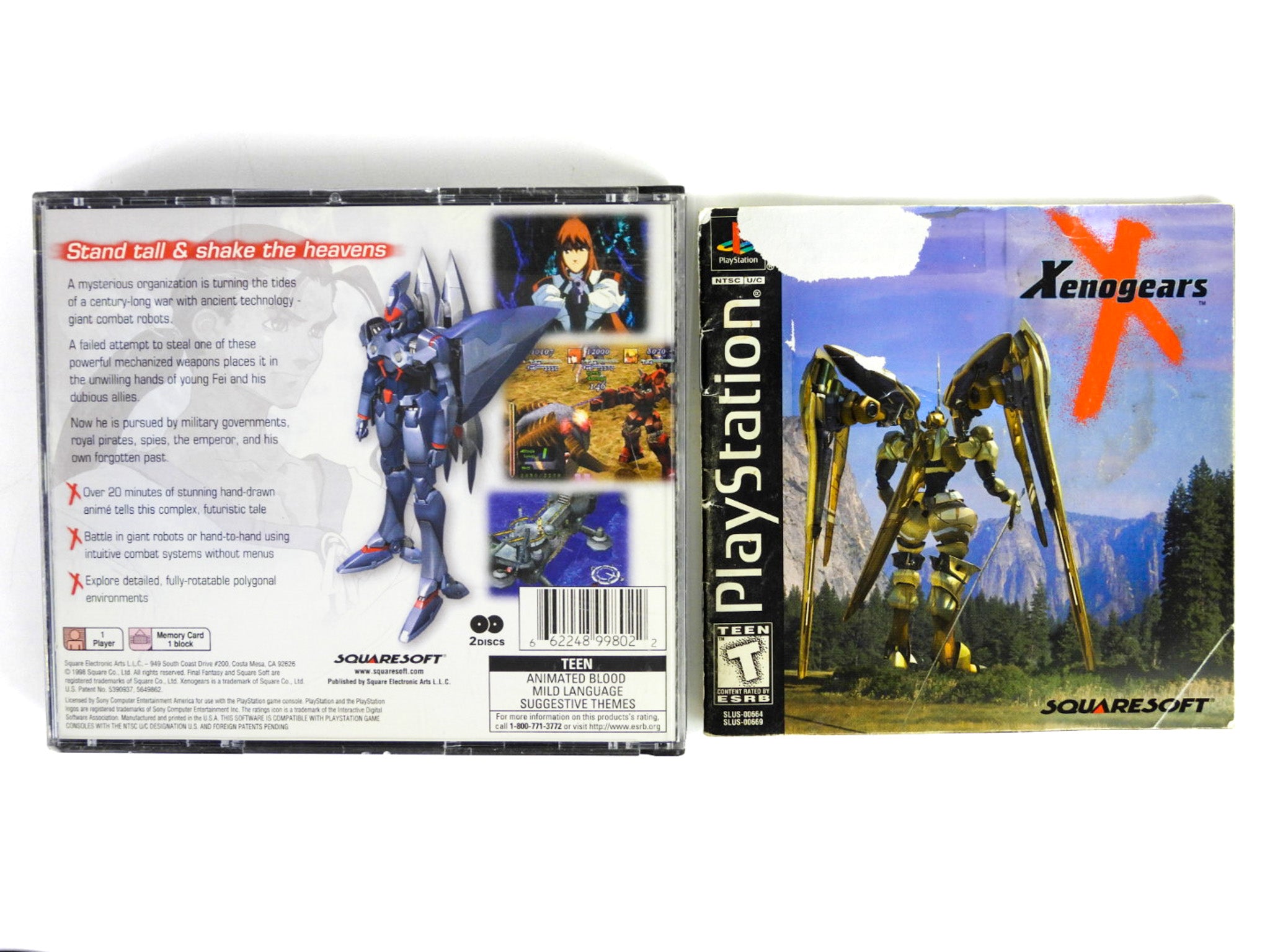 Xenogears (Playstation PS1) – Retro MTL - Main Image