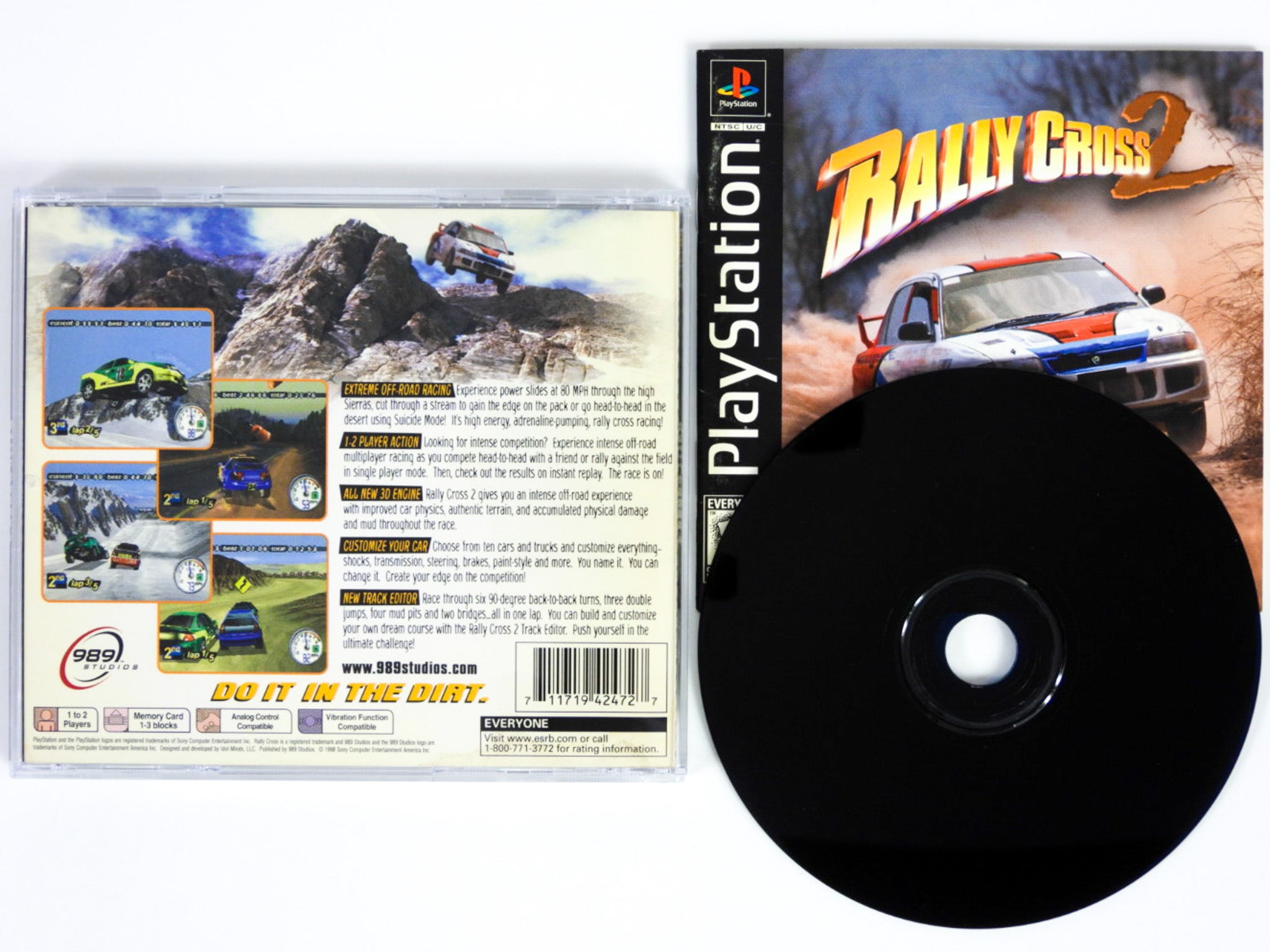 Ps1 Rally Rally Cross 2 (PlayStation / PS1) – Retro MTL