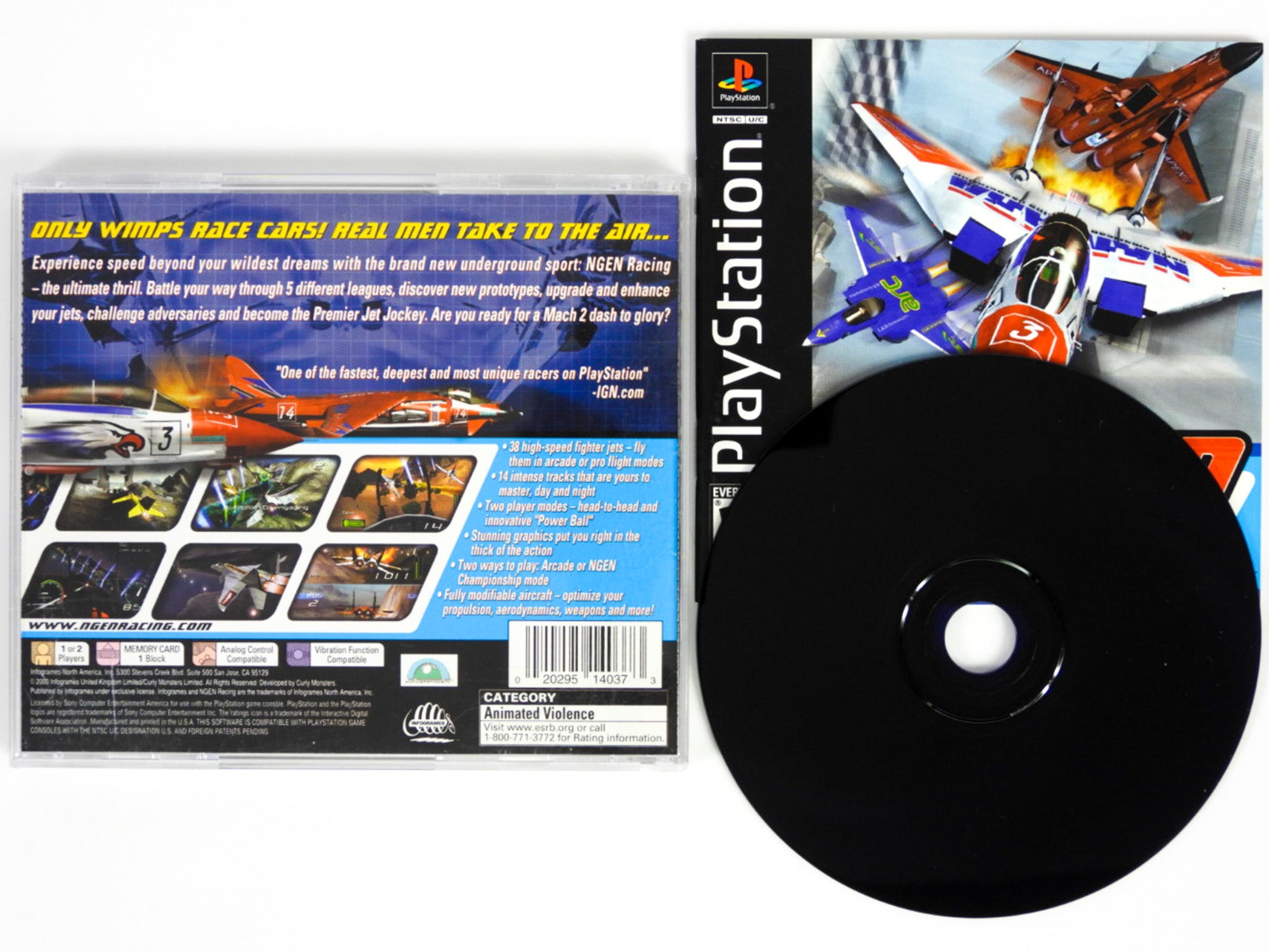 NGEN Racing (PlayStation / PS1) – Retro MTL