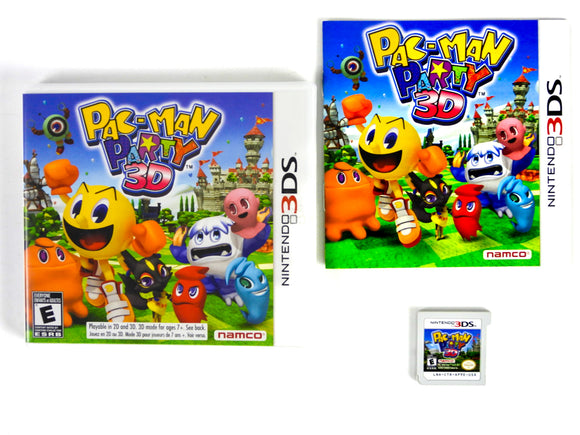 Pac Man Party 3D (Nintendo 3DS)