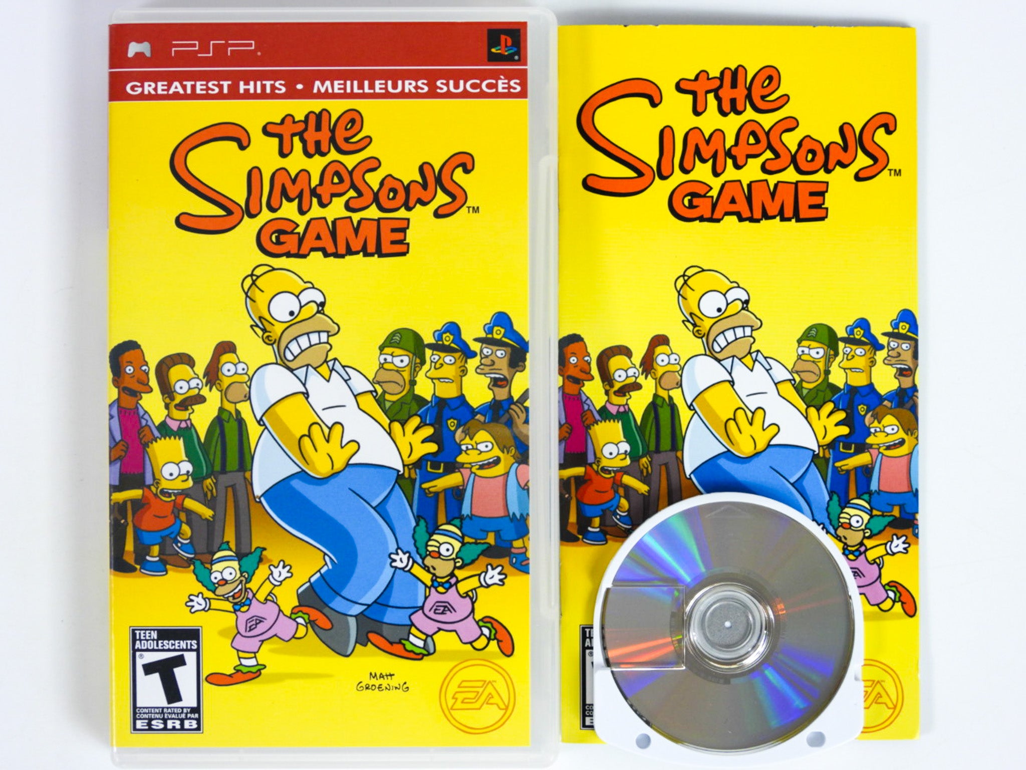 The Simpsons Game [Greatest Hits] (Playstation Portable / PSP) – RetroMTL