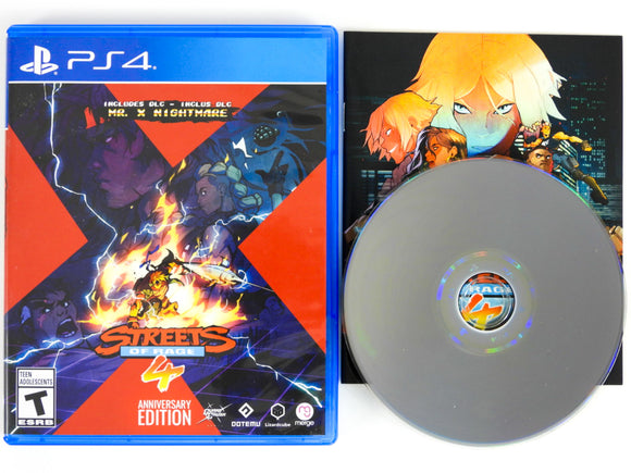 Streets Of Rage 4 [Anniversary Edition] (Playstation 4 / PS4)