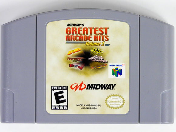 Midway's Greatest Arcade Hits Vol 1 (Nintendo 64 / N64)