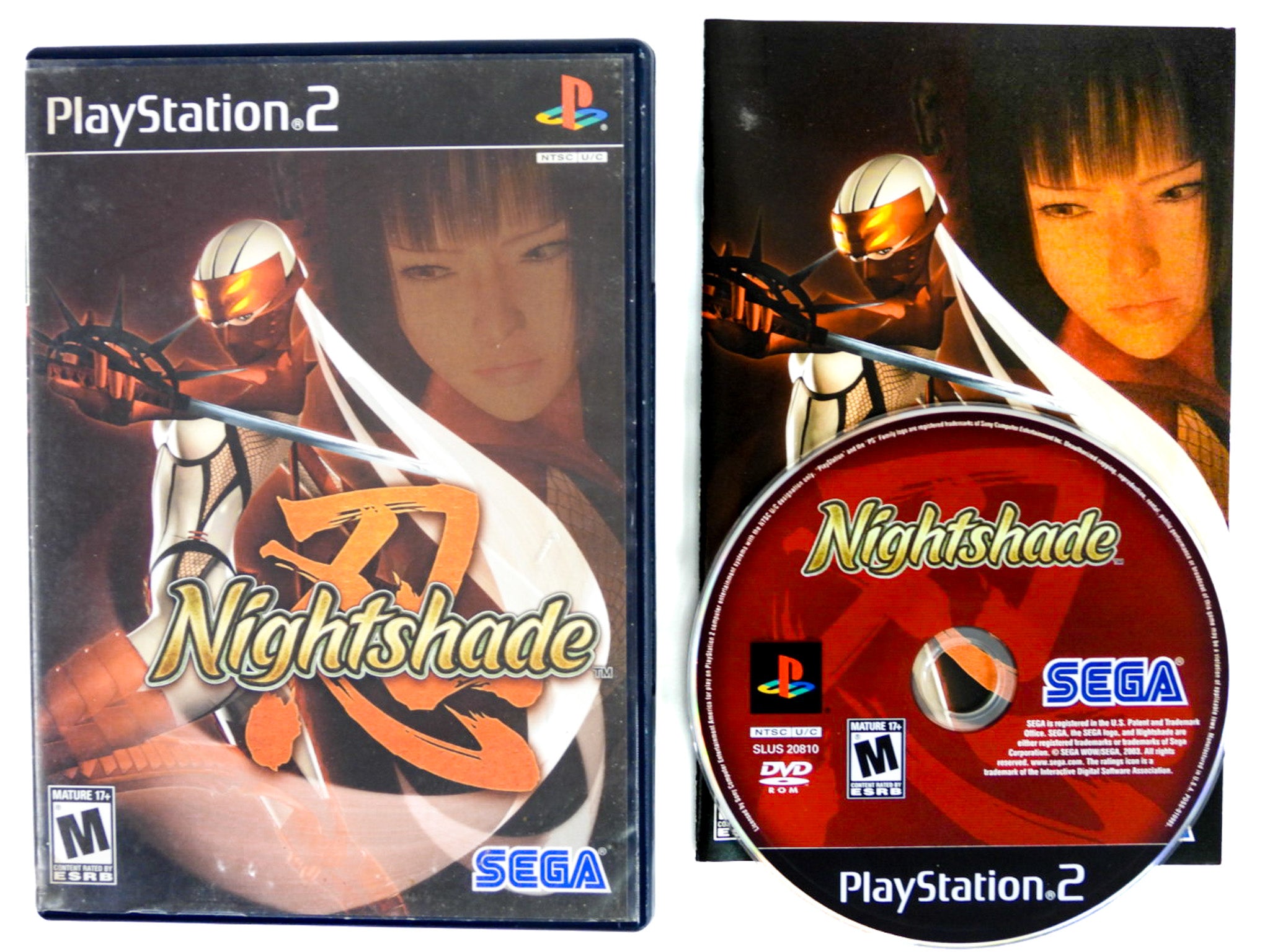 Nightshade For Playstation 2 on sale