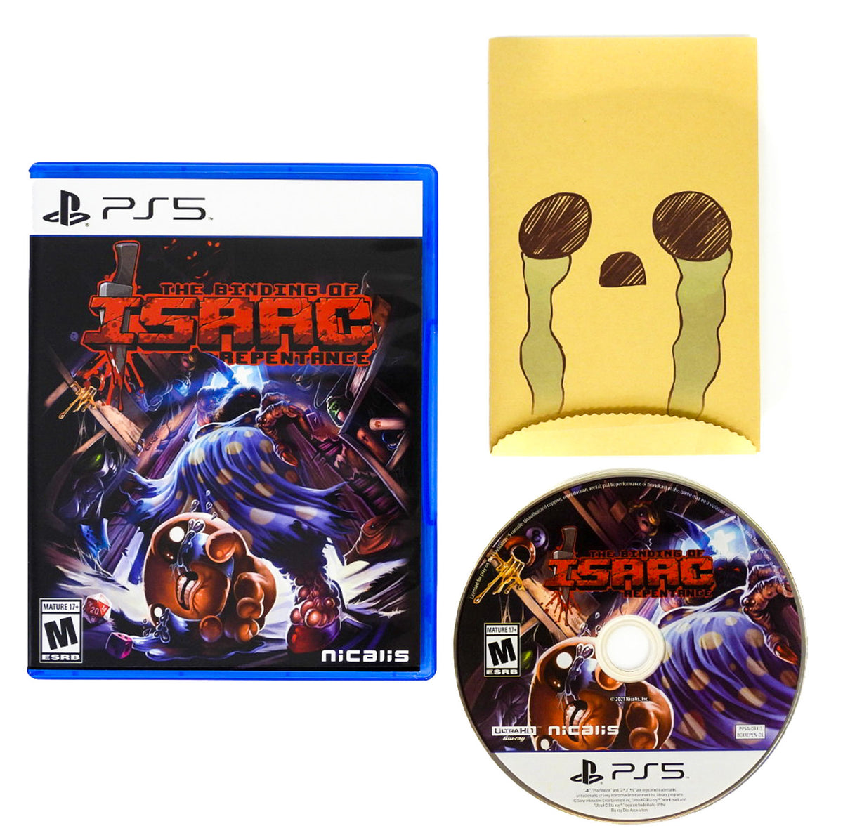 Isaac Case The Binding of Isaac: Repentance (PlayStation 5 / PS5) – Retro MTL