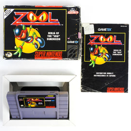 Zool Ninja Of The Nth Dimension (Super Nintendo / SNES)