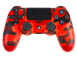 Red Camouflage Dualshock 4 Controller (Playstation 4 / PS4)