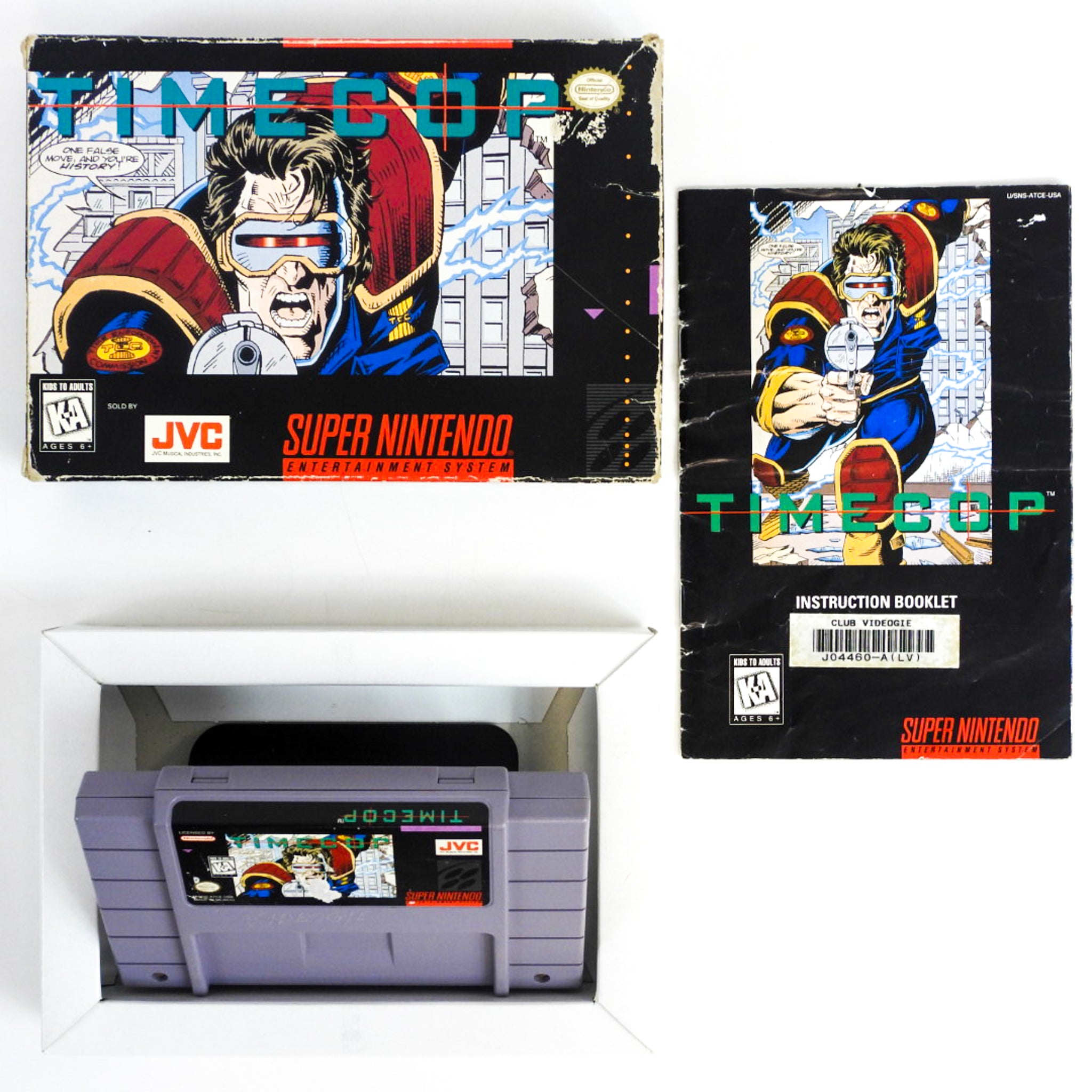 Tim Cop Time Cop (Super Nintendo / SNES) – Retro MTL