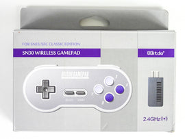 SN30 2.4G Bluetooth Gamepad [8BitDo] (Nintendo SNES / SFC Mini)
