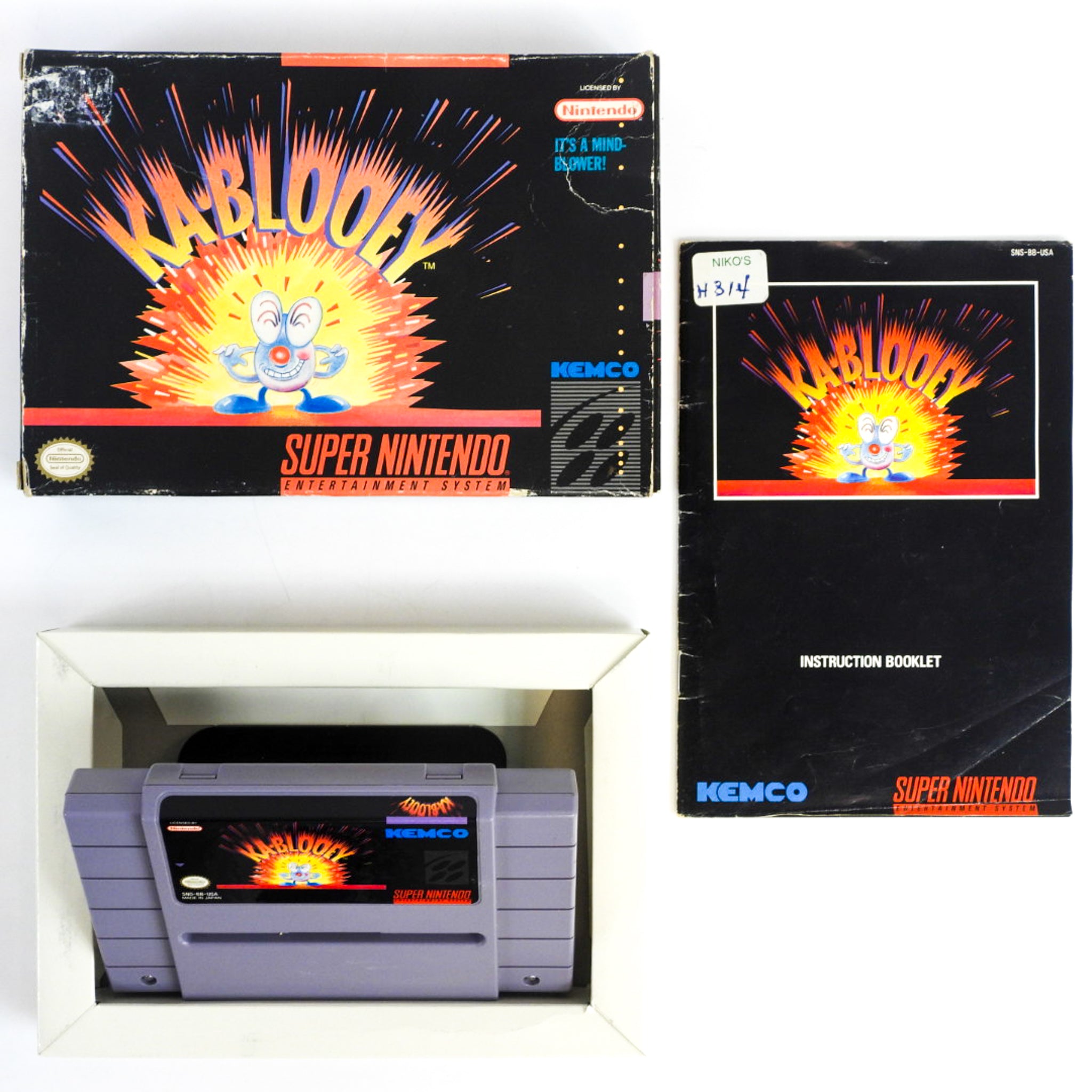 Cwc Nintendo Ka Ka-Blooey (Super Nintendo / SNES) – Retro MTL