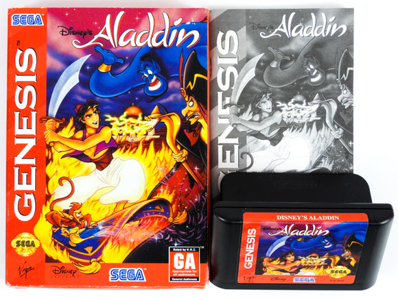 Aladdin [Cardboard Box] (Sega Genesis)