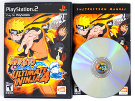 Ultimate Ninja 4: Naruto Shippuden (PlayStation 2 / PS2)