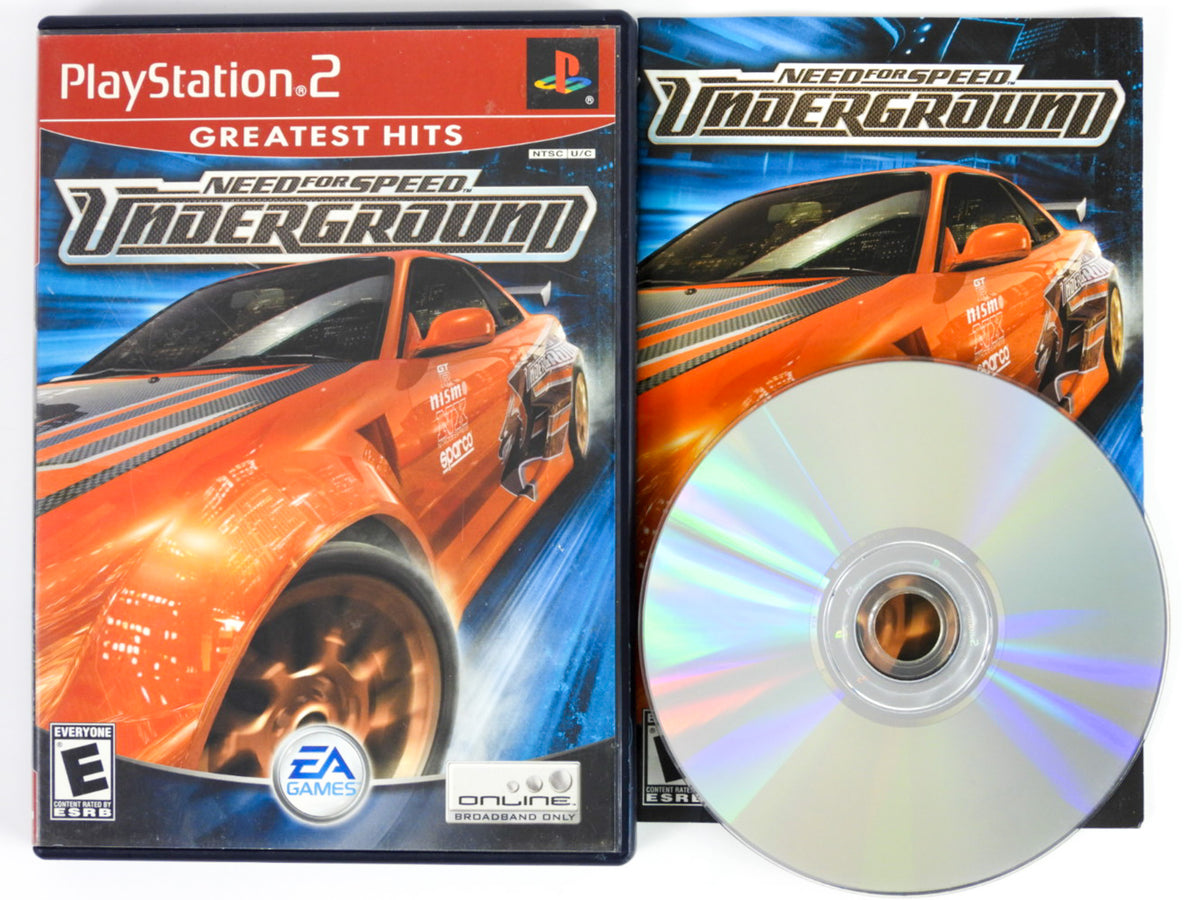 Need for Speed Underground [Greatest Hits] (Playstation 2 / PS2) – RetroMTL