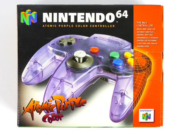 Atomic Purple Controller (Nintendo 64 / N64)