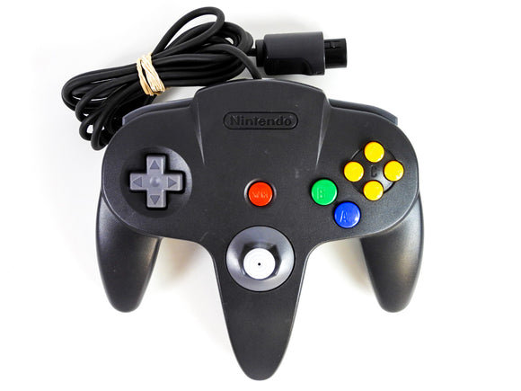 Black & Gray Controller (Nintendo 64 / N64)
