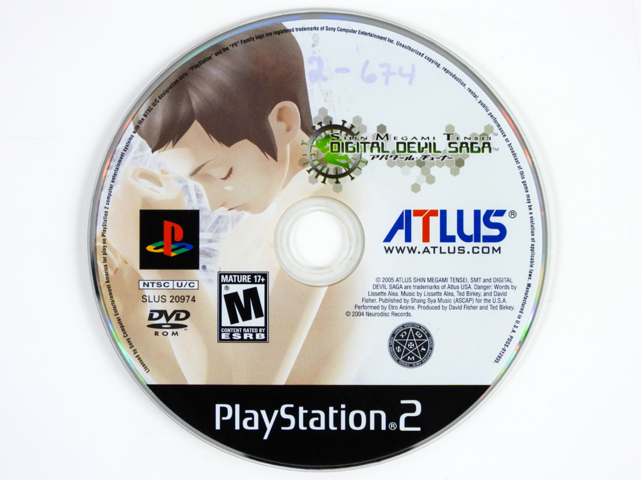 Shin Megami Tensei: Digital Devil Saga (Playstation 2 / PS2 