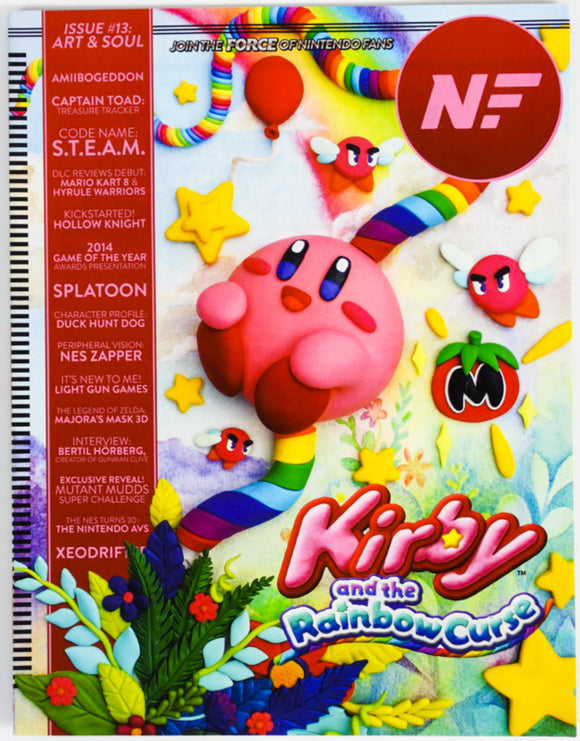 Kirby and the Rainbow Curse [Issue 13 - Art & Soul] [Nintendo Force NF Magazine] (Magazines)