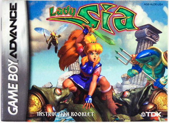 Lady Sia [Manual] (Game Boy Advance / GBA)