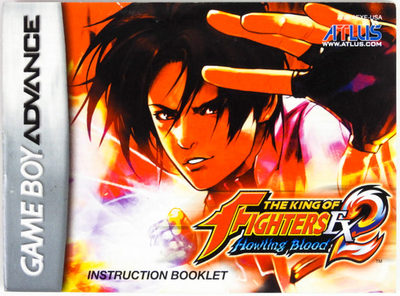 King of Fighters EX2 Howling Blood [Manual] (Game Boy Advance / GBA)