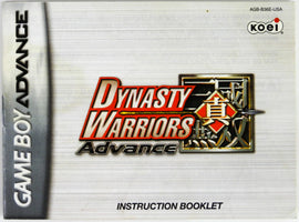 Dynasty Warriors Advance [Manual] (Nintendo Game Boy Advance / GBA)