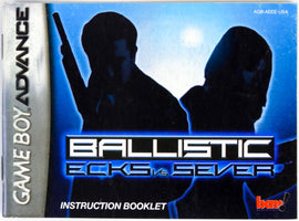 Ballistic Ecks vs Sever [Manual] (Nintendo Game Boy Advance / GBA)